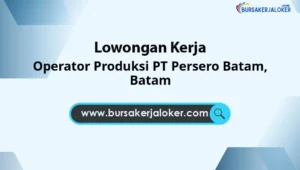 Operator Produksi PT Persero Batam, Batam