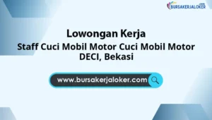 Staff Cuci Mobil Motor Cuci Mobil Motor DECI, Bekasi