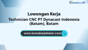 Technician CNC PT Dynacast Indonesia (Batam), Batam