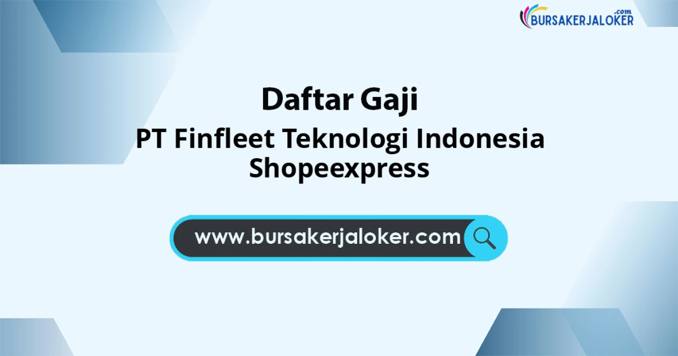 PT Finfleet Teknologi Indonesia Shopeexpress delivery