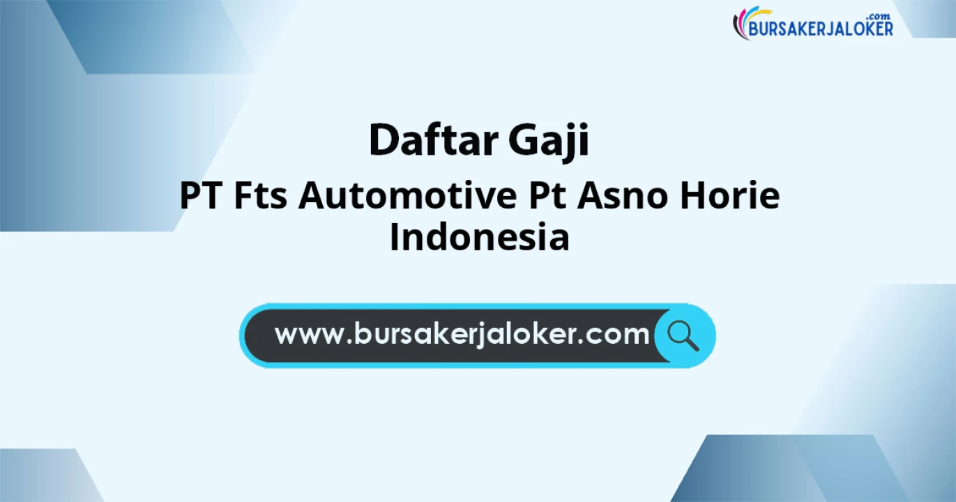 PT Fts Automotive Pt Asno Horie Indonesia