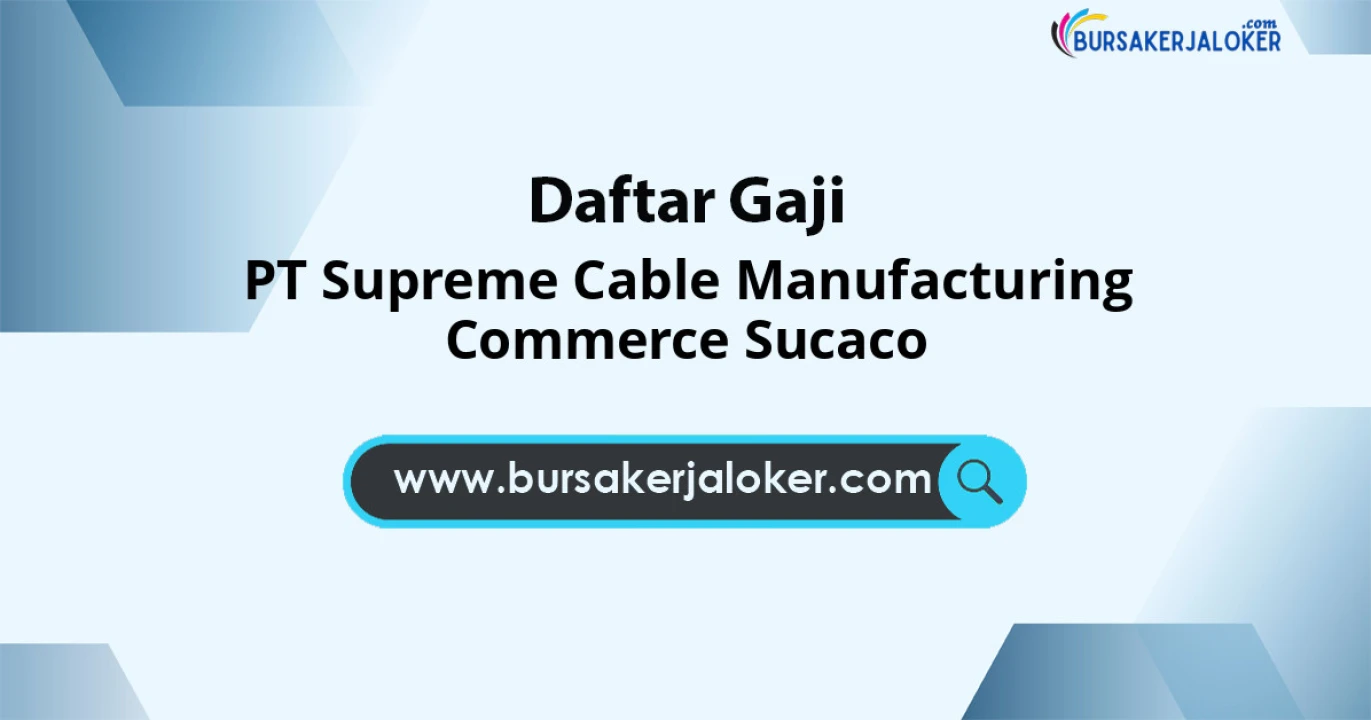PT Supreme Cable Manufacturing Commerce Sucaco