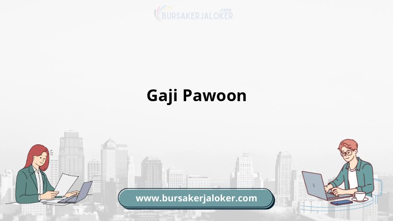 Informasi Gaji Pawoon