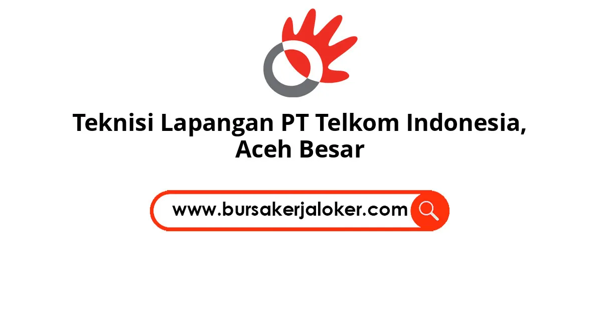 Teknisi Lapangan PT Telkom Indonesia, Aceh Besar bekerja.